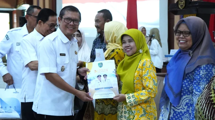 Pesan Wabup Kepada ASN yang Purnabakti dan Baru Diangkat