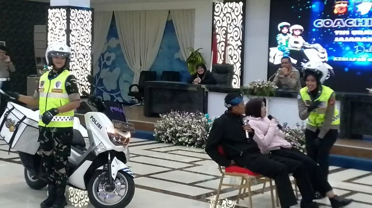 Humanis Urai Kemacetan Mudik/Balik,  Ditlantas Polda Jabar Latih Personelnya