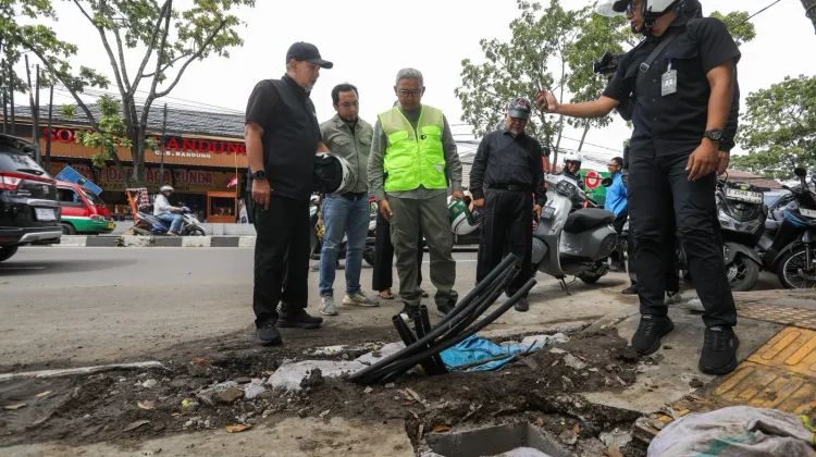 Wali Kota Bandung Pastikan Bekas Galian Proyek IPT Rampung