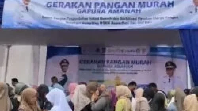 Gerakan Pangan Murah Bandung Barat Bantu Warga saat Ramadhan