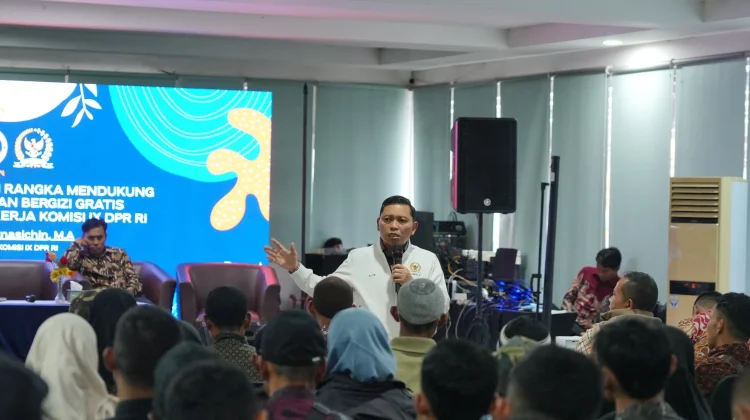 Sosialisasi Program MBG di Sukabumi, Zainul Ajak Masyarakat Kawal Bersama