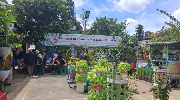 KSM Taman Jasmine Antapani Olah hingga 1 Ton Sampah Per Minggu