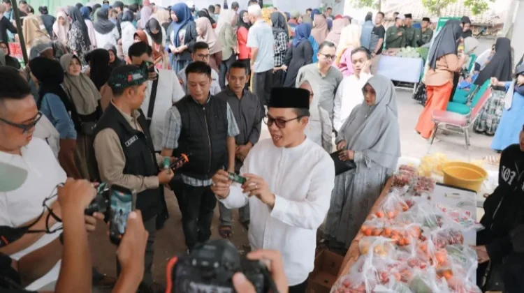 Gerakan Pangan Murah di Sapan Tegalluar Disambut Antusias Ribuan Warga