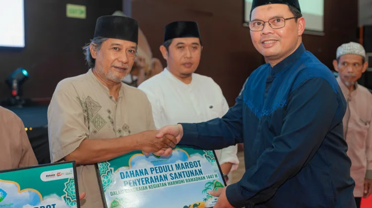 Momentum Nuzulul Quran, DAHANA Peduli Bei Apresiasi 100 Marbot