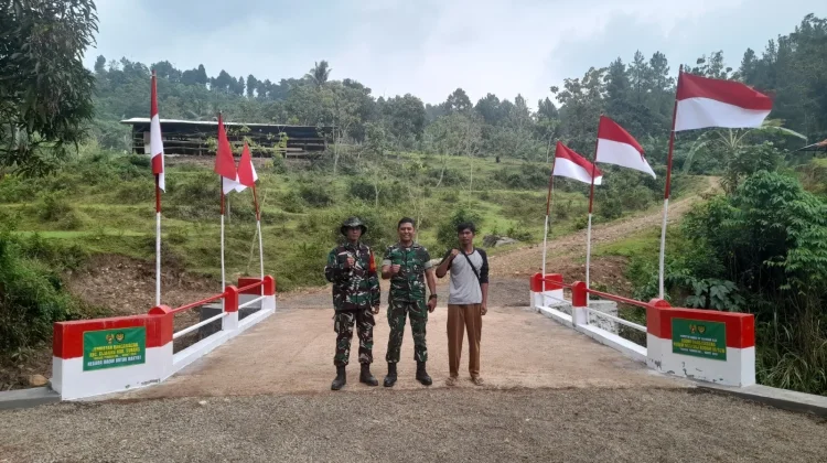 Kodim 0605/Subang Bangun Ratusan KDKMP dan Puluhan Jembatan