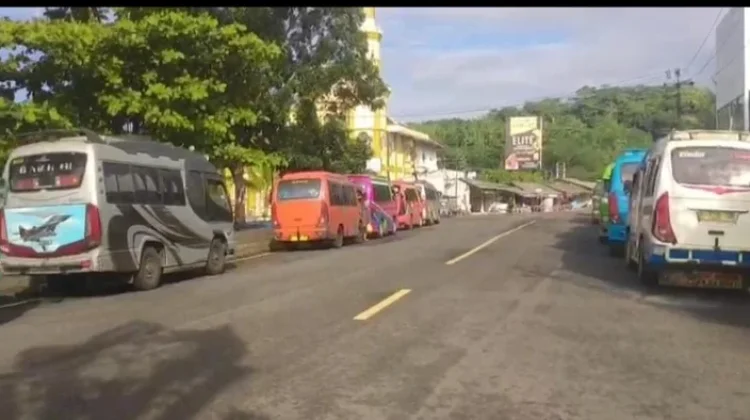 Puluhan Sopir Elf Cianjur Selatan Sweeping Travel Gelap