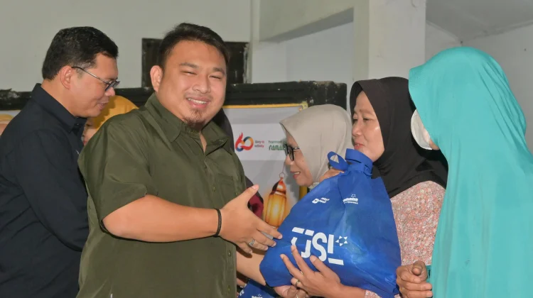 Bupati Reynaldi Apresiasi Penyaluran 1.500 Parsel Lebaran DAHANA