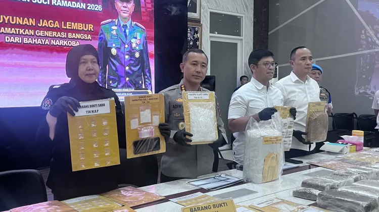 Puluhan Kasus Narkoba Diungkap Polrestabes Bandung Selama Ramadan