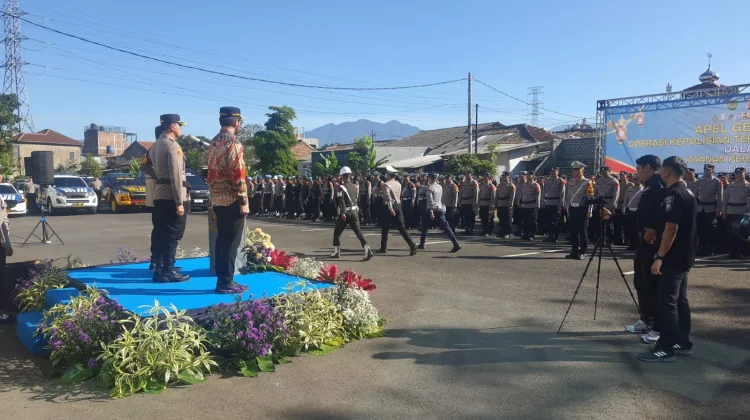Polres Cimahi Kerahkan 667 Personel Gabungan Amankan Arus Mudik Lebaran 2026
