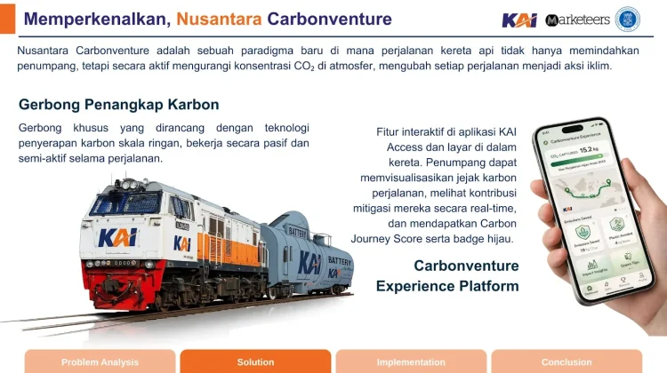 Inovasi Penangkap Karbon, Kemajuan Industri Kereta Api Nasional