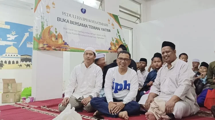 Alumni IPB Cimahi Berbagi di Ramadan, Gelar Buka Puasa Bersama Anak Yatim