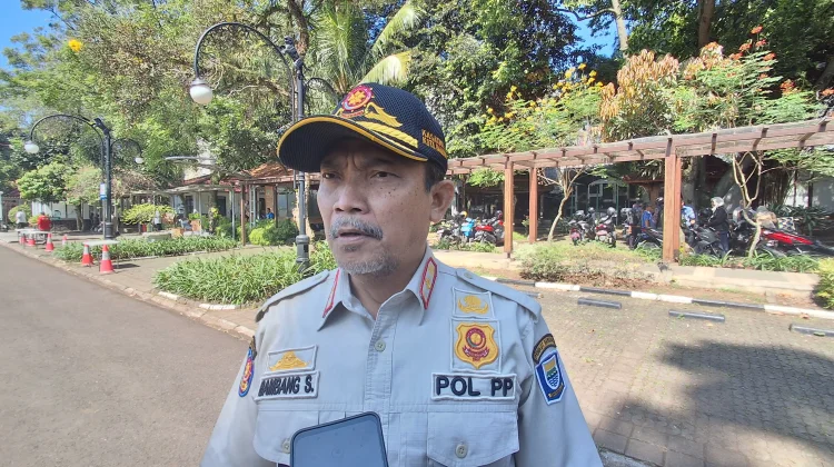 Satpol PP Bandung Tingkatkan Patroli dan Penjagaan Pos Gatur Ramadan