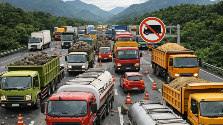 Pengawasan Kendaraan Berat dan Keselamatan Pemudik di Cianjur