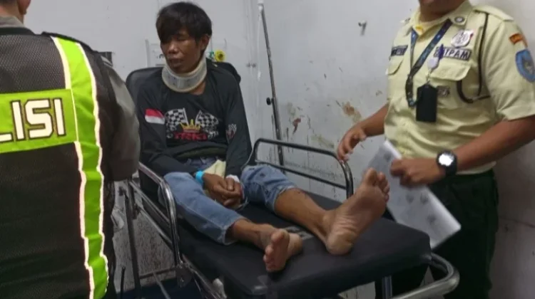 Dua Motor Lakalantas Satu Orang Tewas