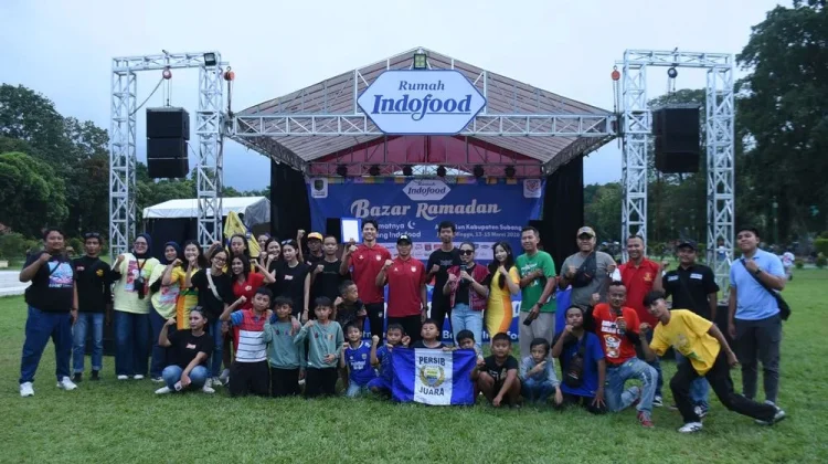 Bazar Ramadan, Tantan dan Achmad Jufriyanto Hibur Masyarakat Subang