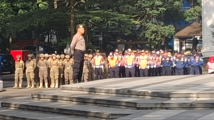 Pemkot Bandung Gelar Apel Pasukan Menjelang Idulfitri 1447 H