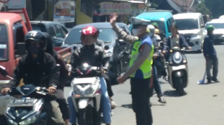 Kasatlantas Polres Garut: Kendaraan Mulai Padat di Jalur Nasional