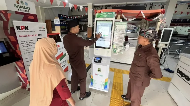 Libur Lebaran 2026, Samsat Cimahi Tetap Layani Pajak lewat KIOSK