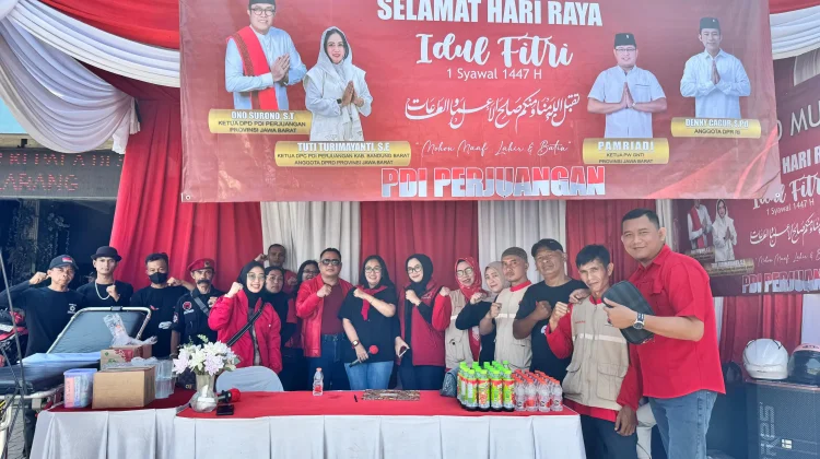PDIP Bandung Barat dan GNTI, Dirikan Posko Mudik