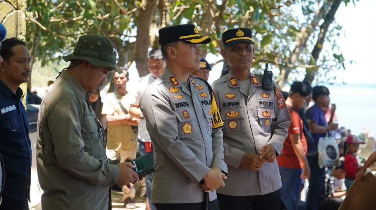 Jamin Keamanan Wisatawan, Polres Tasikmalaya Siagakan Pos Pam Pantai Cipatujah