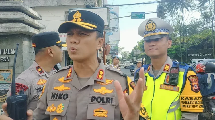 Pendekatan Humanis, Prioritas Pengamanan Polres Cimahi saat Arus Libur Lebaran