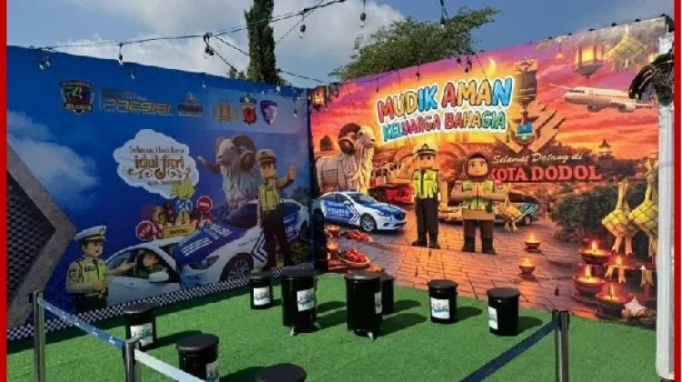 Fasiltas Pelayanan Pos  GTC Limbangan Usung Konsep "Doraemon"