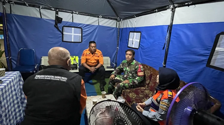 Babinsa Koramil Pagaden, Koordinasi Amankan Wilayah Jslur Mudik
