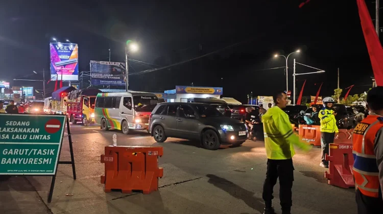 Efektifkan One Way, Arus Balik di Garut Alami Lonjakan