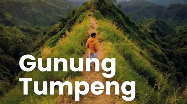 Pesona Eksotis Gunung Tumpeng Ikonik Sukabumi
