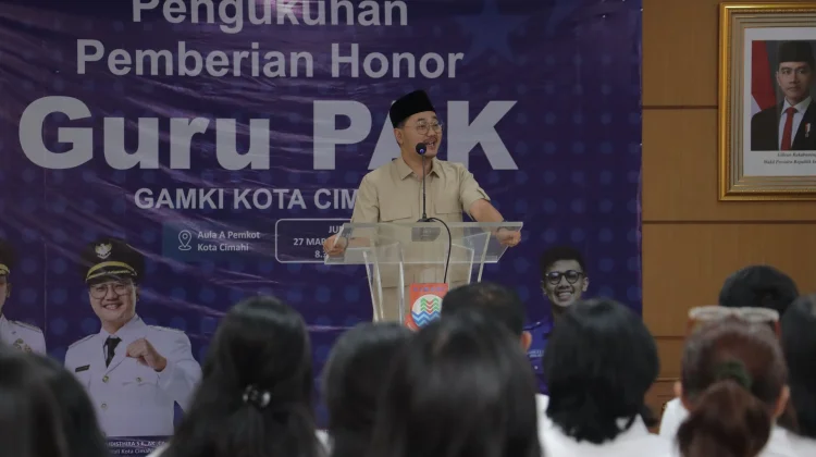 Pemkot Cimahi Kukuhkan Puluhan Guru Agama Kristen, Tegaskan Komitmen Toleransi