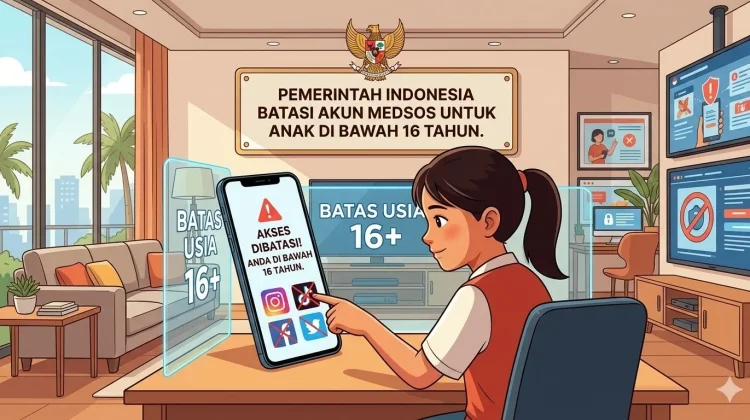 Pembatasan Media Sosial Anak Mulai Diberlakukan di Jabar