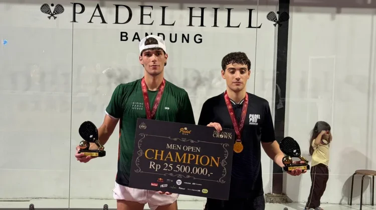 Juara Men Open Josep/Denis Akui Nikmati Turnamen Padel Hill Series: The Final Crown
