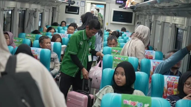 Pemudik Stasiun Garut Meningkat saat Angkutan Lebaran 2026