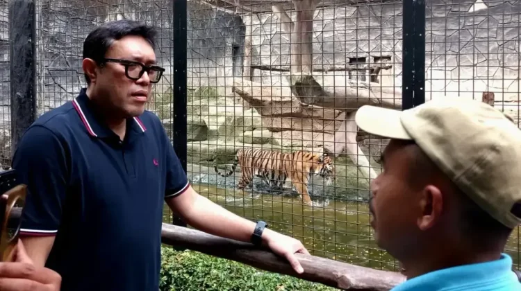Ono Ajak Kadernya Berdonasi Selamatkan Satwa Bandung Zoo