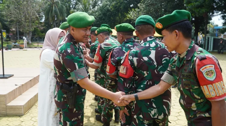 Pesan Dandim 0605/Subang Kepada Jajarannya, dalam Acara Halal Bihalal