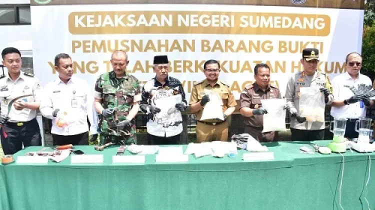 Barang Bukti Inkracht Dimusnahkan, Bukti Tegaknya Hukum