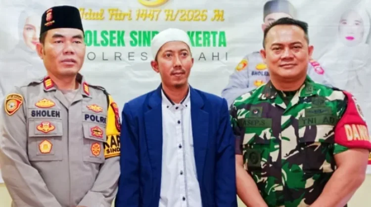 Halal Bihalal Polsek Sindangkerta Perkuat Sinergi Wilayah