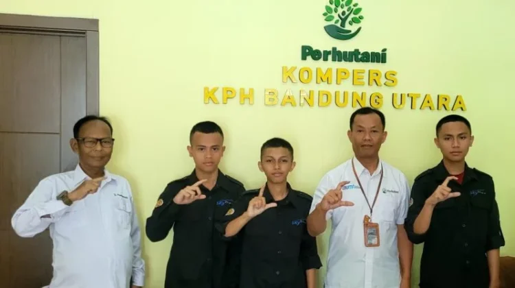 Perhutani Bandung Utara Fasilitasi PKL Siswa Asah Kompetensi