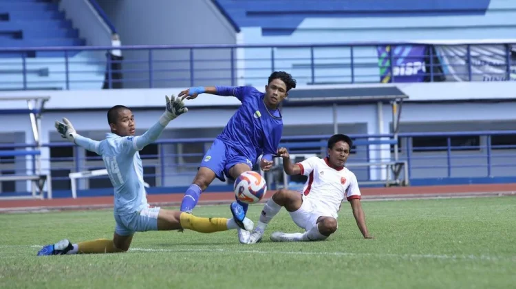 Cukur PSM U18 4-0, Persib U18 Buntuti Malut di Puncak Klasemen
