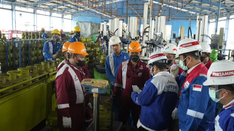 Pertamina Patra Niaga Regional JBB - Ditjen Migas Tinjau Lembaga Penyalur LPG