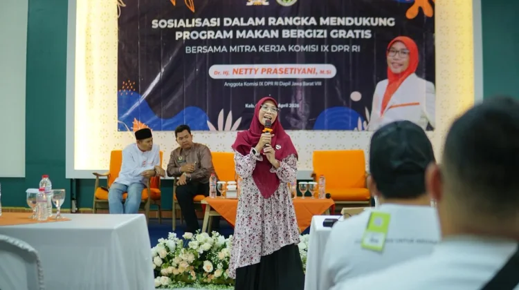 Sosialisasikan Program MBG, Netty Bicara Investasi Jangka Panjang Bangsa