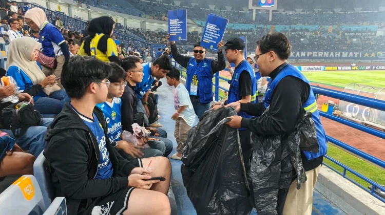 Tak Hanya di Lapangan, Persib juga Konsisten Terapkan Zero Waste di GBLA