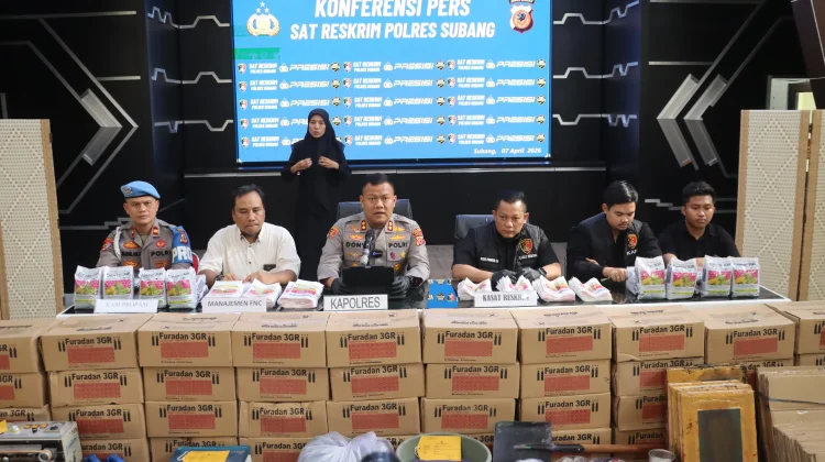 Palsukan Pestisida, Tiga Orang Warga Garut Diamankan Polres Subang