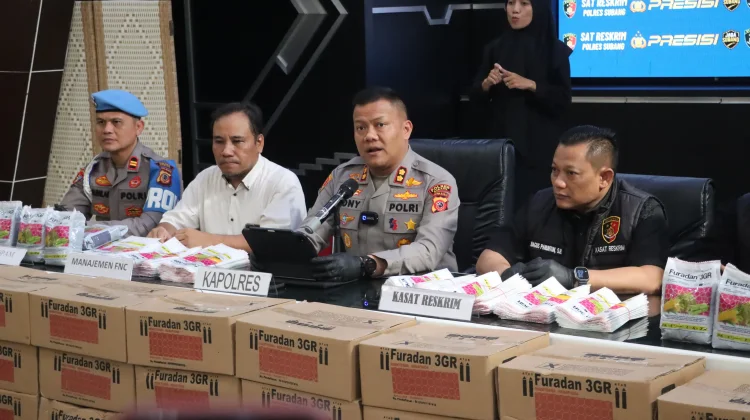 Kinerja Polres Subang, Mendapat Apresiasi Dari Management PT. FNC