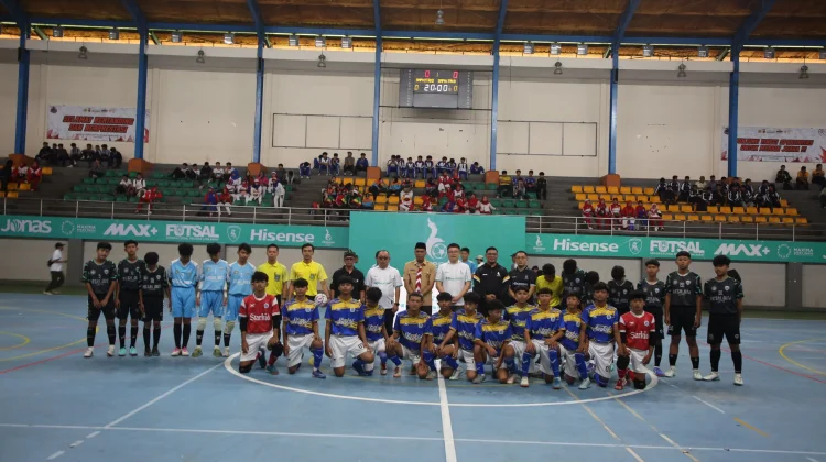 Hisense Cup 2026, 16 Tim Futsal SMP Se-Jabar Bersaing di Sport Hall Cikuray Garut