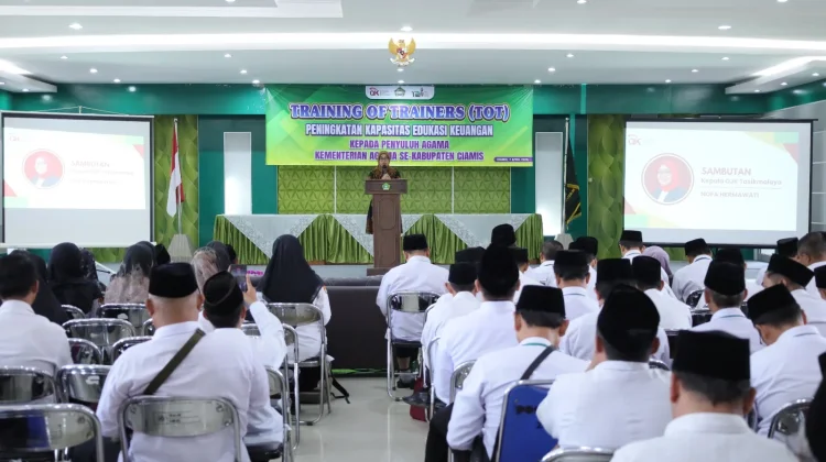 OJK Tasikmalaya Siapkan Penyuluh Agama Sebagai Agen Edukasi Keuangan
