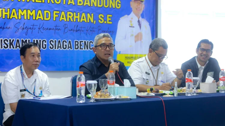Wali Kota Bandung Tekankan Deteksi Dini Risiko Lingkungan
