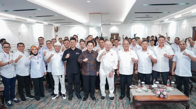 Pimpin PBMI LaNyala Dapat Apresiasi Dari Menpora saat Rakernas
