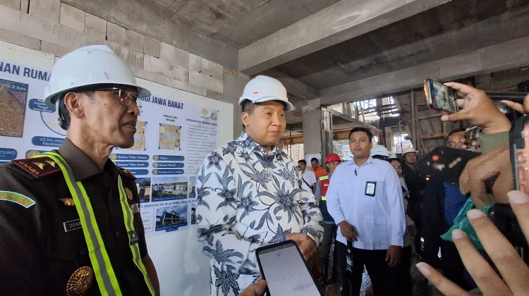 Menteri PKP Tinjau Pembangunan Rusun ASN Kejati Jabar di Bandung