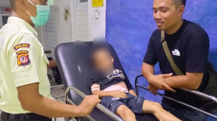 Seorang Anak di Cibeber Cianjur Terluka Diserang Monyet